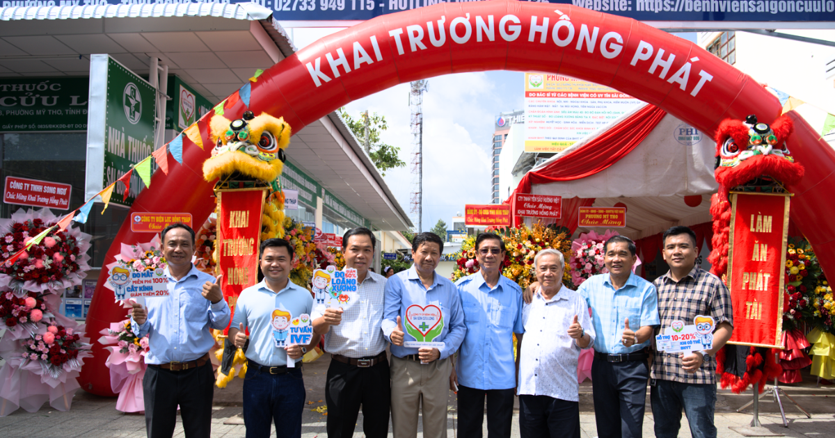 KHAI TRƯƠNG PHÒNG KHÁM ĐA KHOA SÀI GÒN CỬU LONG – CHẤT LƯỢNG HIỆN ĐẠI, CHI PHÍ PHÙ HỢP VỚI BÀ CON ĐỊA PHƯƠNG