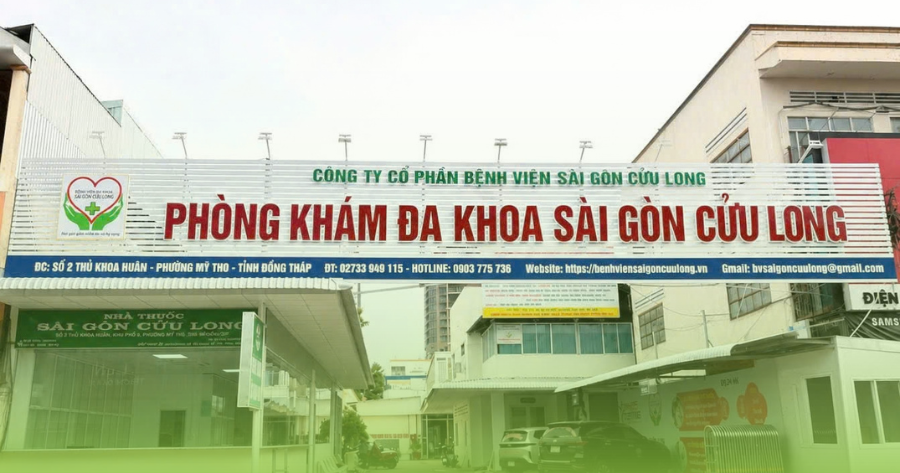 Phòng khám đa khoa Sài Gòn Cửu Long – Địa chỉ chăm sóc sức khỏe chuyên nghiệp tại Đồng Tháp