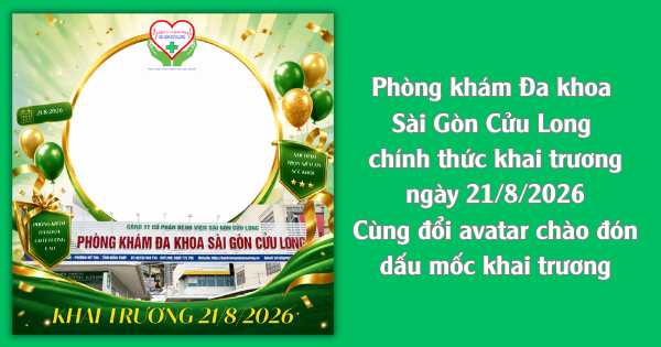 Cùng đổi avatar chào đón dấu mốc khai trương